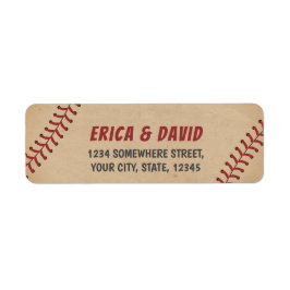 ヴィンテージ野球テーマ ラベル