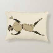 ヴィンテージ野球ビクトリアン選手 アクセントクッション (裏面)