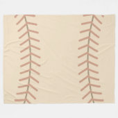 ヴィンテージ野球フリースブランケット フリースブランケット (正面(横))