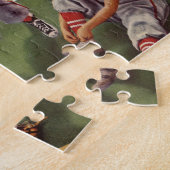 ヴィンテージ野球球団ボーイズ荒住宅 ジグソーパズル (側面)