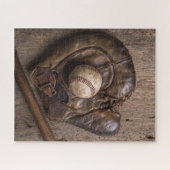 ヴィンテージ野球用具 ジグソーパズル (横)