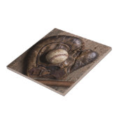 ヴィンテージ野球用具 タイル (側面)