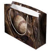 ヴィンテージ野球用具 ラージペーパーバッグ (裏面アングル)