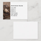 ヴィンテージ野球用具 名刺 (正面/裏面)