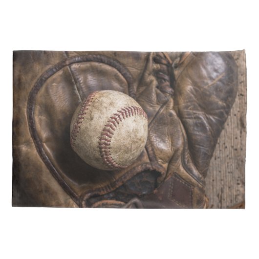 ヴィンテージ野球用具 枕カバー (裏面)