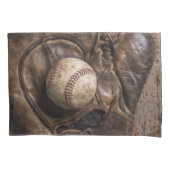 ヴィンテージ野球用具 枕カバー (正面)