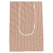 ヴィンテージ野球誕生日抱き枕 ミディアムペーパーバッグ (裏面)