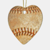 ヴィンテージ野球赤編 セラミックオーナメント (左)
