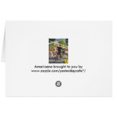 ヴィンテージ野球選手と警察交叉ガード (裏面横)