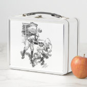 ヴィンテージ野球選手メタルランチボックス メタルランチボックス (インサイチュ)