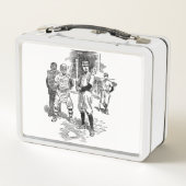 ヴィンテージ野球選手メタルランチボックス メタルランチボックス (裏面)