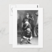 ヴィンテージ野球選手1900年代初期 ポストカード (正面/裏面)