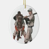 ヴィンテージ野球選手 セラミックオーナメント (右)