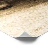 ヴィンテージ野球選手 ポスター (角)