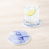 ヴィンテージ野球野手砂岩コースター コースター (側面)