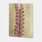 ヴィンテージ野球 ガラスオーナメント (正面左)