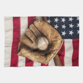 ヴィンテージ野球 キッチンタオル (横)