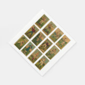 ヴィンテージ野球 スタンダードランチョンナプキン (角)