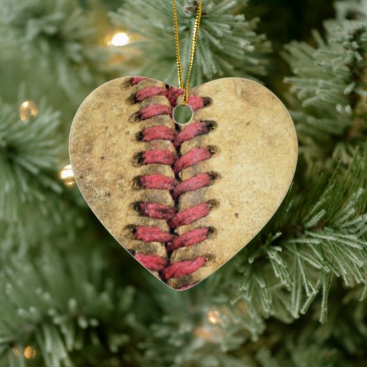 ヴィンテージ野球 セラミックオーナメント (ツリー)