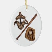 ヴィンテージ野球 セラミックオーナメント (右)