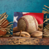 ヴィンテージ野球 フォトプラーク (側面)