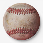 ヴィンテージ野球 ペーパープレート (正面)