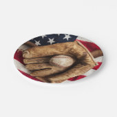 ヴィンテージ野球 ペーパープレート (アングル)