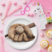 ヴィンテージ野球 ペーパープレート (パーティー)