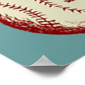 ヴィンテージ野球 ポスター (角)