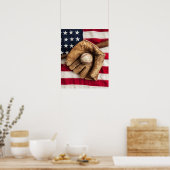 ヴィンテージ野球 ポスター (キッチン)