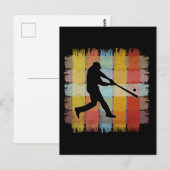 ヴィンテージ野球 ポストカード (正面/裏面)