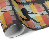 ヴィンテージ野球 ラッピングペーパー (ロールコーナー)