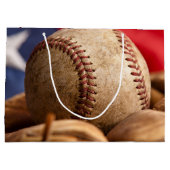 ヴィンテージ野球 ラージペーパーバッグ (裏面)