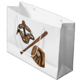 ヴィンテージ野球 ラージペーパーバッグ (正面アングル)