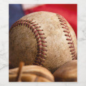 ヴィンテージ野球 ワインラベル (シングルラベル)