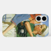 ヴィンテージ野球、子ども、男遊の子のスポーツ Case-Mate iPhoneケース (裏面 (横))