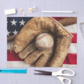 ヴィンテージ野球 薄葉紙 (クラフト)