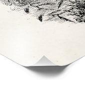 ヴィンテージ野生マラードダックスパーソナライズされたテンプレート フォトプリント            (角)