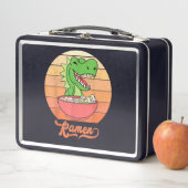 ヴィンテージ野生動物森林恐竜 メタルランチボックス (インサイチュ)