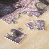 ヴィンテージ野生動物、スロース・ベアーズby Louis Sargent ジグソーパズル (側面)