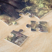 ヴィンテージ野生動物,タスマニアデビルバイセスワンズ ジグソーパズル (側面)