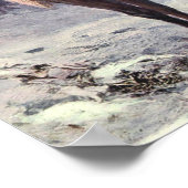 ヴィンテージ野生動物，トナカイCaribou by CE Swan ポスター (角)