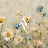 ヴィンテージ野絵画花畑フローラ ポスター