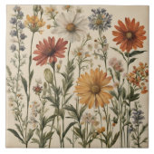 ヴィンテージ野花 タイル (正面)