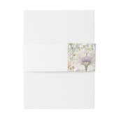 ヴィンテージ野花 招待状ベリーバンド (裏面例)