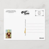 ヴィンテージ野菜はがきシリーズ:キャベツ ポストカード (裏面)