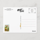 ヴィンテージ野菜はがきシリーズ：コーン ポストカード (裏面)