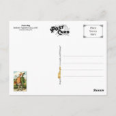 ヴィンテージ野菜はがきシリーズ:ポテト ポストカード (裏面)