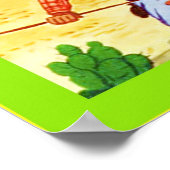 ヴィンテージ野菜クレートラベル ポスター (角)