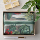 ヴィンテージ野菜シードパックEphemera Decompage 薄葉紙 (ギフト)